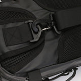 Maxbell Fishing Tackle Bag Rod Holder Fishing Gears Storage Bag for Trekking Camping Black