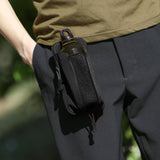 Maxbell Molle Water Bottle Bag Bottle Pouch for Outdoor Activities Hunting Traveling Black