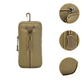 Maxbell Molle Water Bottle Bag Bottle Pouch for Outdoor Activities Hunting Traveling Brown