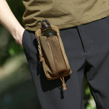 Maxbell Molle Water Bottle Bag Bottle Pouch for Outdoor Activities Hunting Traveling Brown