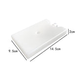 Maxbell 6Pcs Ice Cooling Blocks Travel Cool Box Freezer Packs for Family Home Fishing 14.5cmx9.5cmx2cm