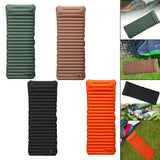 Maxbell Inflatable Bed Easy to Clean Inflatable Sleeping Pad for Tent Outdoor Travel Green and gray