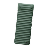 Maxbell Inflatable Bed Easy to Clean Inflatable Sleeping Pad for Tent Outdoor Travel Green and gray