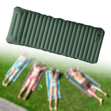 Maxbell Inflatable Bed Easy to Clean Inflatable Sleeping Pad for Tent Outdoor Travel Green and gray