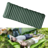 Maxbell Inflatable Bed Easy to Clean Inflatable Sleeping Pad for Tent Outdoor Travel Green and gray