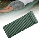 Maxbell Inflatable Bed Easy to Clean Inflatable Sleeping Pad for Tent Outdoor Travel Green and gray