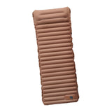 Maxbell Inflatable Bed Easy to Clean Inflatable Sleeping Pad for Tent Outdoor Travel Brown and gray
