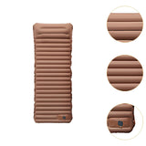 Maxbell Inflatable Bed Easy to Clean Inflatable Sleeping Pad for Tent Outdoor Travel Brown and gray