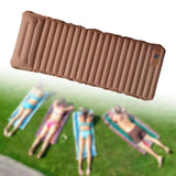Maxbell Inflatable Bed Easy to Clean Inflatable Sleeping Pad for Tent Outdoor Travel Brown and gray