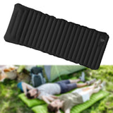 Maxbell Inflatable Bed Easy to Clean Inflatable Sleeping Pad for Tent Outdoor Travel Black and gray