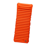 Maxbell Inflatable Bed Easy to Clean Inflatable Sleeping Pad for Tent Outdoor Travel Orange and gray
