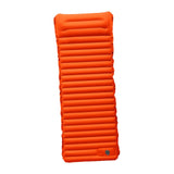 Maxbell Inflatable Bed Easy to Clean Inflatable Sleeping Pad for Tent Outdoor Travel Orange and gray