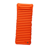 Maxbell Inflatable Bed Easy to Clean Inflatable Sleeping Pad for Tent Outdoor Travel Orange and gray