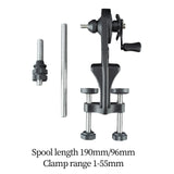 Maxbell Fishing Reel Winder Easy to Use Multifunction Small for Fishing Devices Set A
