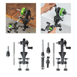 Maxbell Fishing Reel Winder Easy to Use Multifunction Small for Fishing Devices Set A