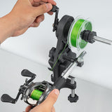 Maxbell Fishing Reel Winder Easy to Use Multifunction Small for Fishing Devices Set B