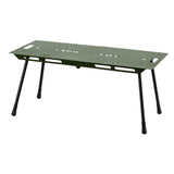 Maxbell Folding Table Ultralight Desk Compact Camping Table for Yard Barbecue Hiking Green