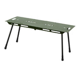 Maxbell Folding Table Ultralight Desk Compact Camping Table for Yard Barbecue Hiking Green