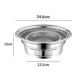 Maxbell Small Grill Stoves Camping Stoves Barbecue Grill for Backpacking Camping Patio without iron plate