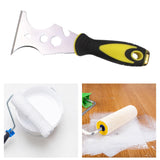 Maxbell Stainless Steel Putty Knife Paint Scraper Tool for Repairing Decals Removing Yellow