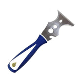 Maxbell Maxbell Stainless Steel Putty Knife Paint Scraper Tool for Repairing Decals Removing Blue