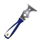 Maxbell Maxbell Stainless Steel Putty Knife Paint Scraper Tool for Repairing Decals Removing Blue