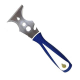 Maxbell Maxbell Stainless Steel Putty Knife Paint Scraper Tool for Repairing Decals Removing Blue