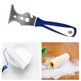 Maxbell Maxbell Stainless Steel Putty Knife Paint Scraper Tool for Repairing Decals Removing Blue