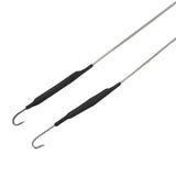 Maxbell Maxbell 2Pcs Monopterus Eel Fishing Hooks Fishing Tackle for Boat Fishing Freshwater Curved Mouth Hook