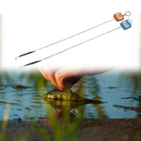 Maxbell 2Pcs Monopterus Eel Fishing Hooks Fishing Tackle for Boat Fishing Freshwater Flat Mouth Hook