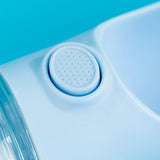 Maxbell Dog Water Dispenser Multipurpose Drinking Cup for Puppy Small Animals Hiking Blue