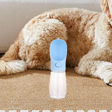 Maxbell Dog Water Dispenser Multipurpose Drinking Cup for Puppy Small Animals Hiking Blue