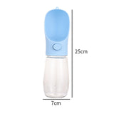 Maxbell Dog Water Dispenser Multipurpose Drinking Cup for Puppy Small Animals Hiking Blue