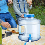 Maxbell Drinking Water Container Emergency Water Storage Container with Faucet