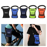 Maxbell Thigh Drop Leg Bag Fashion and Stylish Detachable Leg Straps Purse Hip Pouch Black