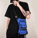 Maxbell Thigh Drop Leg Bag Fashion and Stylish Detachable Leg Straps Purse Hip Pouch Black