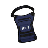 Maxbell Thigh Drop Leg Bag Fashion and Stylish Detachable Leg Straps Purse Hip Pouch Dark Blue