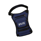Maxbell Thigh Drop Leg Bag Fashion and Stylish Detachable Leg Straps Purse Hip Pouch Dark Blue