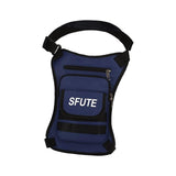 Maxbell Thigh Drop Leg Bag Fashion and Stylish Detachable Leg Straps Purse Hip Pouch Dark Blue