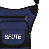Maxbell Thigh Drop Leg Bag Fashion and Stylish Detachable Leg Straps Purse Hip Pouch Dark Blue