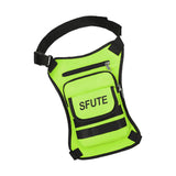 Maxbell Thigh Drop Leg Bag Fashion and Stylish Detachable Leg Straps Purse Hip Pouch Green