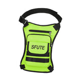 Maxbell Thigh Drop Leg Bag Fashion and Stylish Detachable Leg Straps Purse Hip Pouch Green