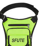 Maxbell Thigh Drop Leg Bag Fashion and Stylish Detachable Leg Straps Purse Hip Pouch Green