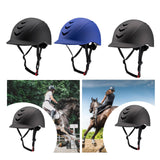 Maxbell Equestrian Helmet Men Women Equestrian Supplies Professional Horse Equipment Black