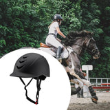 Maxbell Equestrian Helmet Men Women Equestrian Supplies Professional Horse Equipment Black