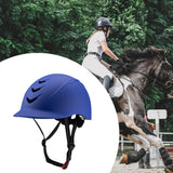 Maxbell Equestrian Helmet Men Women Equestrian Supplies Professional Horse Equipment Blue