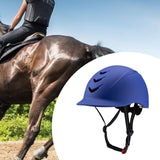 Maxbell Equestrian Helmet Men Women Equestrian Supplies Professional Horse Equipment Blue