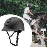 Maxbell Equestrian Helmet Men Women Equestrian Supplies Professional Horse Equipment Dark Gray