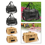Maxbell Camping Storage Bag Waterproof Traveling Carrier Bag Picnic Cookware Utensil Black and Soft