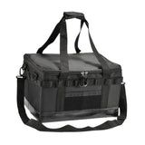 Maxbell Camping Storage Bag Waterproof Traveling Carrier Bag Picnic Cookware Utensil Black and Soft